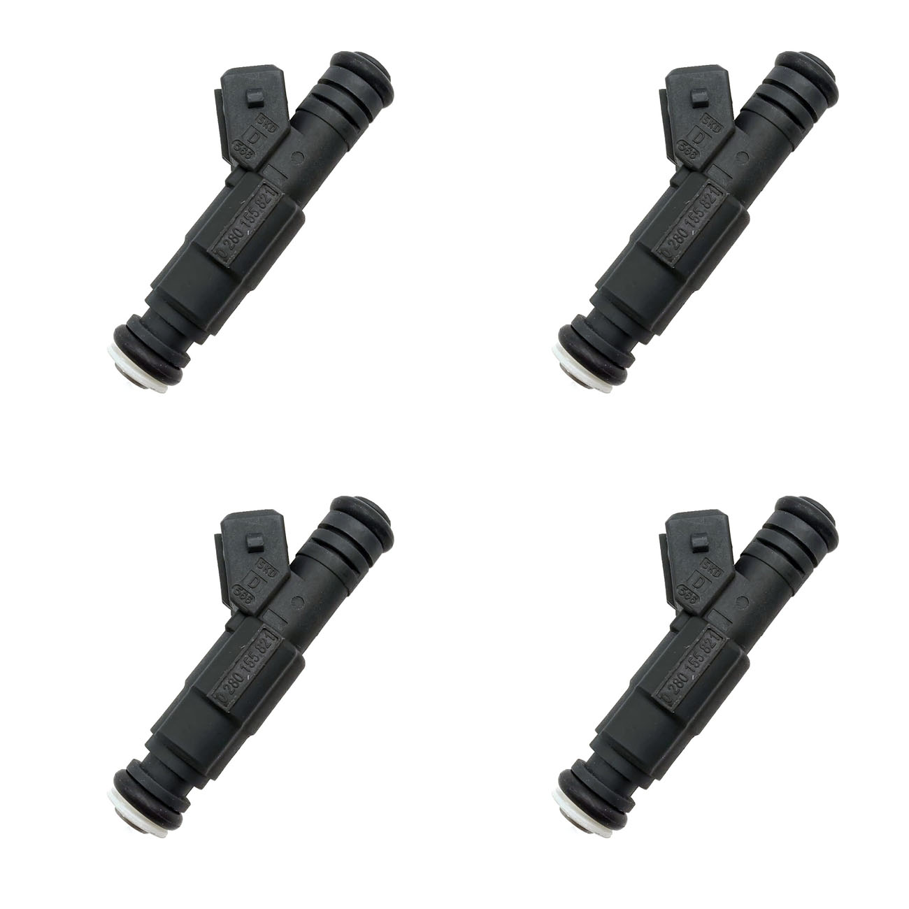 Kit 4 Inyectores Bosch Chevrolet Vectra Blazer S10 2.2 2.4